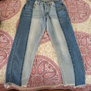 American Eagle Two-Tone Jeans